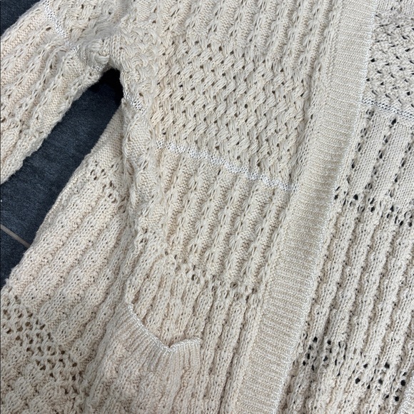 Anthropologie Ivory Knit Sweater - Picture 3 of 7